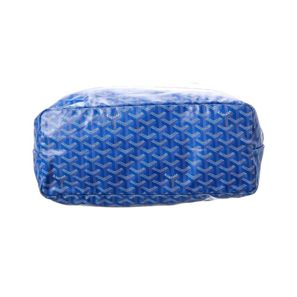 Goyard Blue Goyardine Canvas St. Louis Pm (Authentic Pre-Owned) - Picture 3 of 5